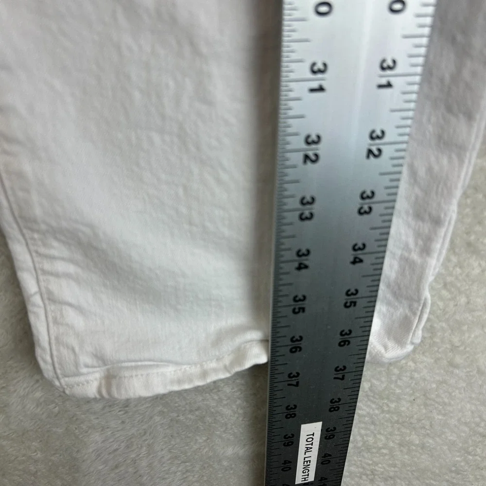 Polo Ralph Lauren Hampton Jeans Mens 31x30 Relaxed Straight White Denim Stretch